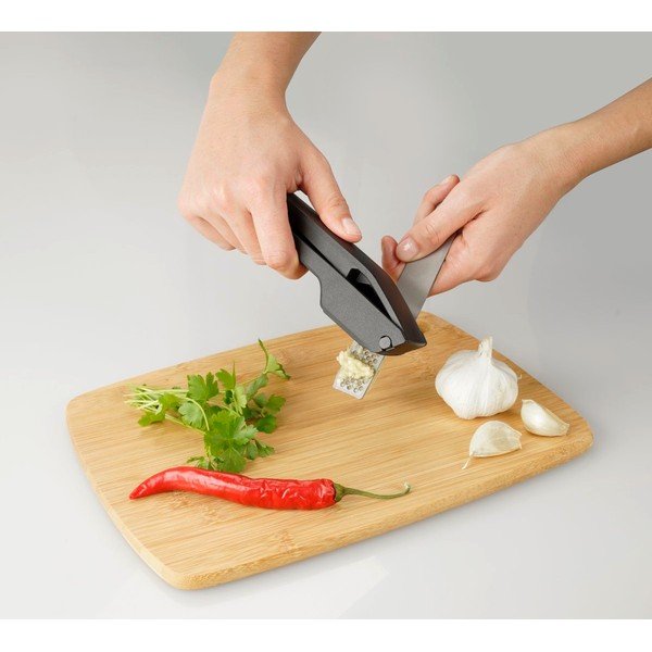 Pelēki zila ķiploku spiede Fackelmann Food & More-image-1