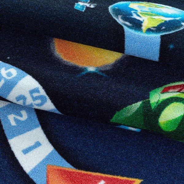 Tumši zils bērnu paklājs 100x150 cm Play Space – Ayyildiz Carpets-image-2