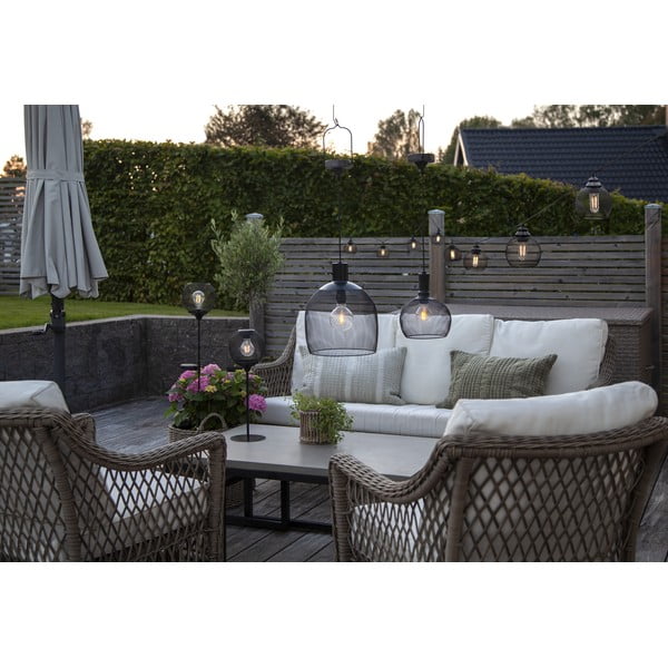 Āra LED lampa ar saules baterijām Star Trading Sunlight, augstums 45 cm-image-4