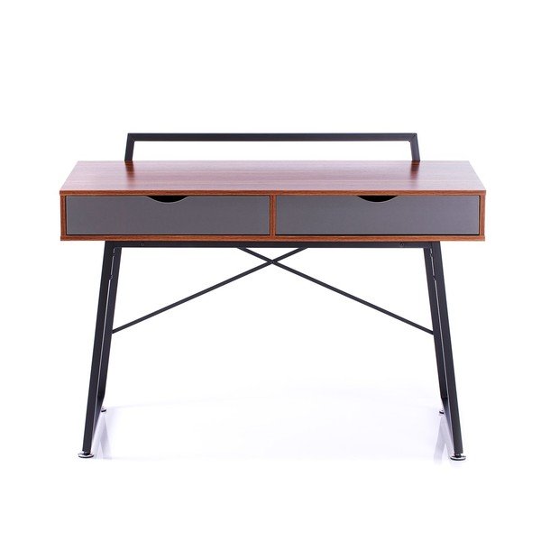 Darba galds ar valrieksta koka imitācijas galda virsmu 57.5x120 cm Tolm – Homede-image-2