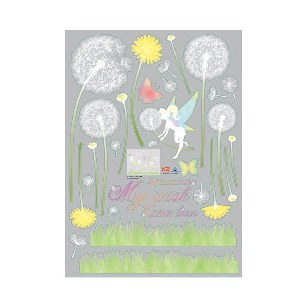 Sienas uzlīmju komplekts Ambiance Dandelion and Little Fairy-image-2