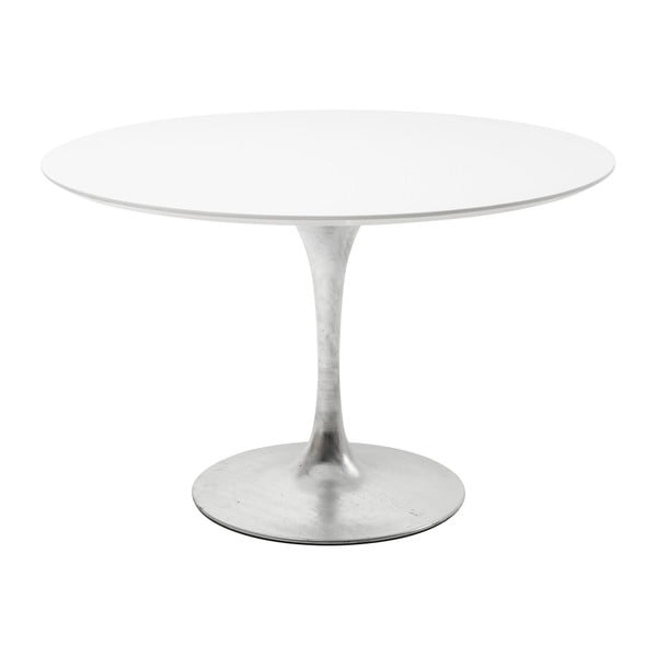 Kare Design Invitation balta pusdienu galda virsma, ⌀ 120 cm