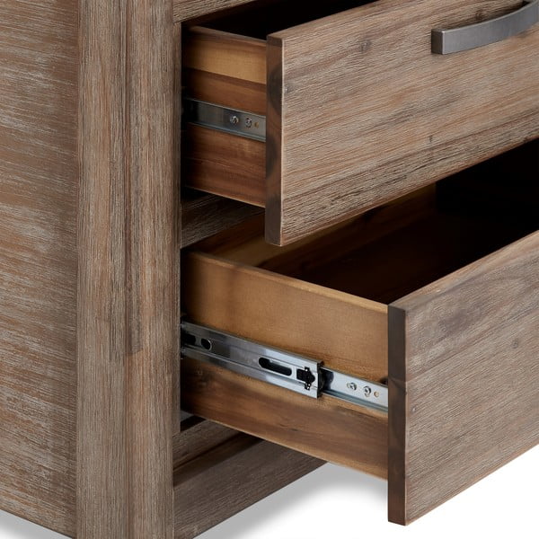 Furnhouse Alaska akācijas koka grāmatu plaukts-image-3