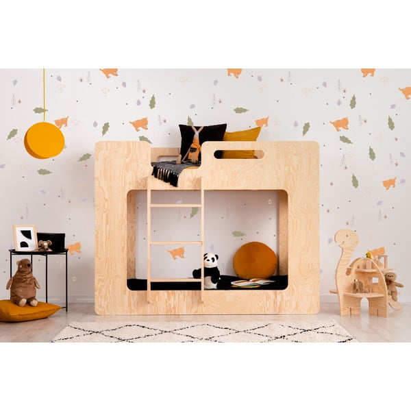 Bērnu divstāvu gulta 90x200 cm Simba – Adeko-image-1