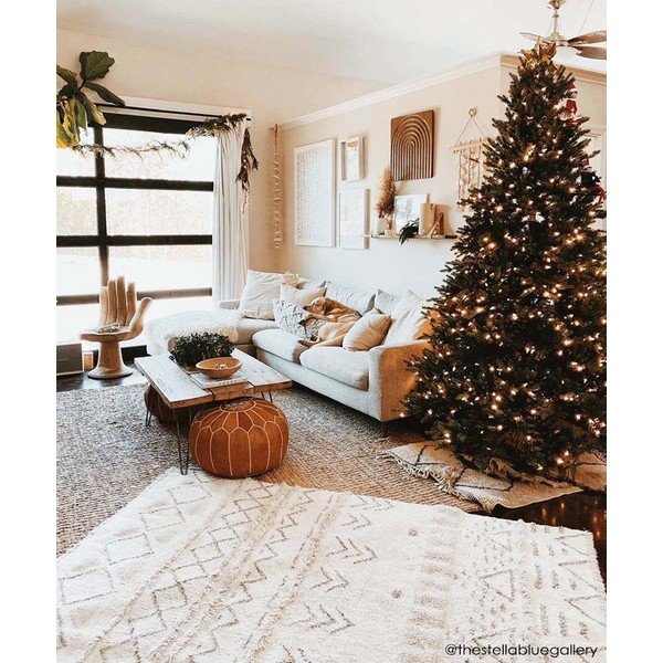 Krēmkrāsas mazgājams/ar rokām darināts vilnas paklājs 170x240 cm Lakota Day – Lorena Canals-image-3