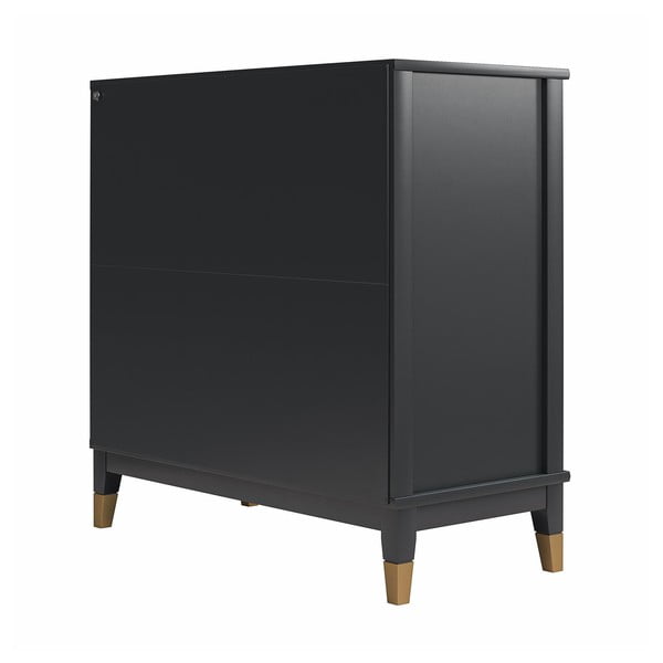 Melns skapītis 84x84 cm Westerleigh – CosmoLiving by Cosmopolitan-image-2