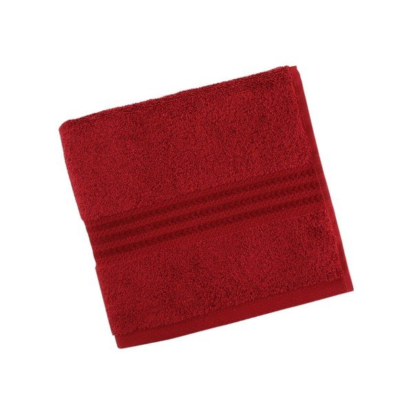 Sarkans kokvilnas dvielis Rainbow Red, 70 x 140 cm-image-1