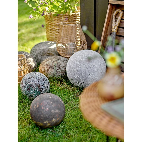 Terakotas dekoratīvā bumbiņa dārzam Reese – Bloomingville-image-2