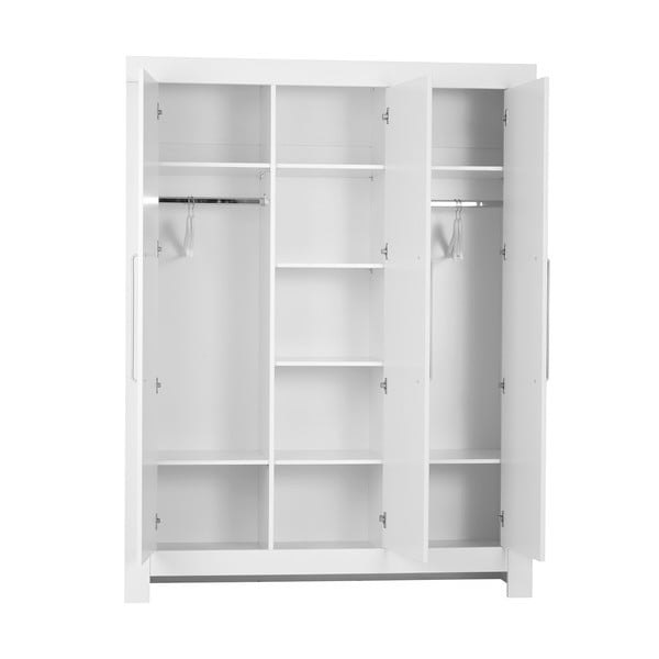 Balta drēbju skapis Pinio Moon, 185 x 142 cm-image-1