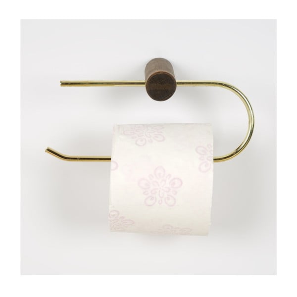 Sienas koka turētājs tualetes papīram – Kalune Design-image-1