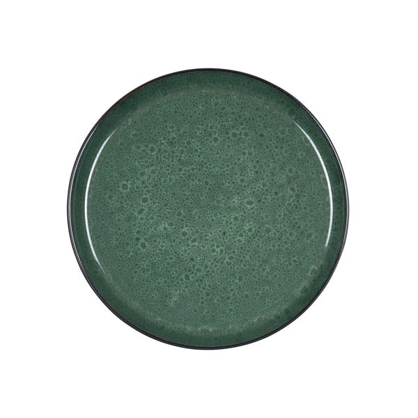 Tumši zaļš keramikas šķīvis ø 27 cm – Bitz