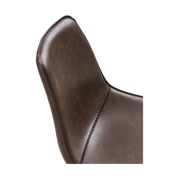 Tumši brūns biroja krēsls Monaco – House Nordic-image-2