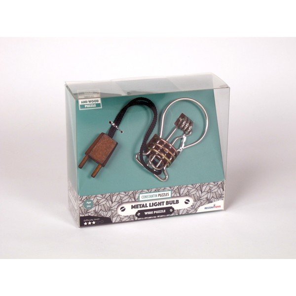 Atjautības spēle Metal Light Bulb – RecentToys-image-1