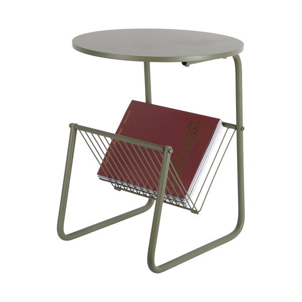 Metāla apaļš sānu galdiņš ø 40 cm Riqueza Revista – Leitmotiv-image-2