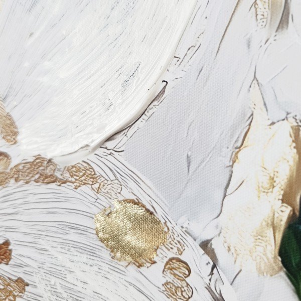 Attēls ar manuāli gleznotiem elementiem 70x100 cm Petal Glow – Styler-image-4