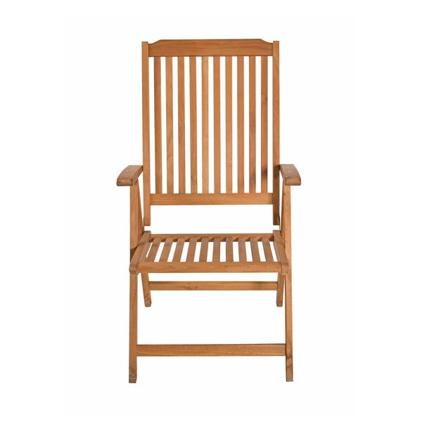 Brūns masīvkoka dārza atpūtas krēsls Solo – Garden Pleasure-image-1