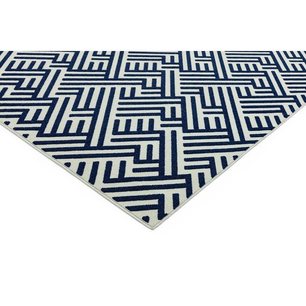Zili balts paklājs Asiatic Carpets Linear, 80 x 150 cm-image-3