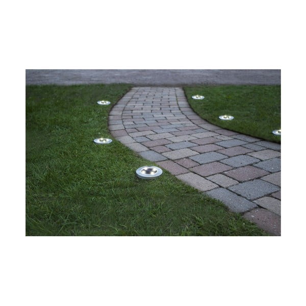 3 āra LED prožektoru komplekts ar saules baterijām Star Trading Lawnlight-image-2