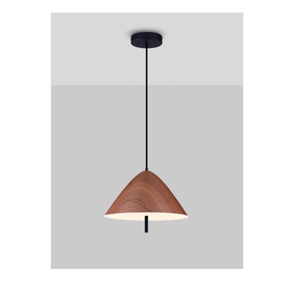 Dabīga toņa metāla LED piekaramā lampa ar metāla abažūru ø 40 cm Oros – Nova Luce-image-4