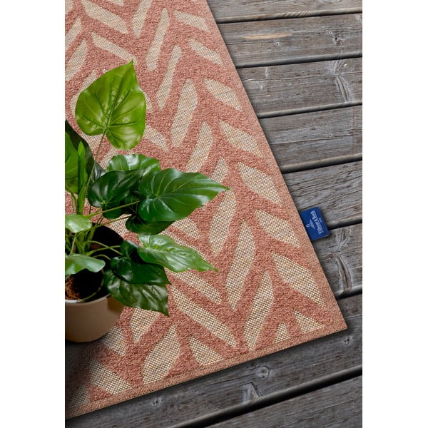 Ķieģeļu sarkans āra paklājs no pārstrādātas šķiedras 200x290 cm Georgette – Villeroy&Boch-image-2