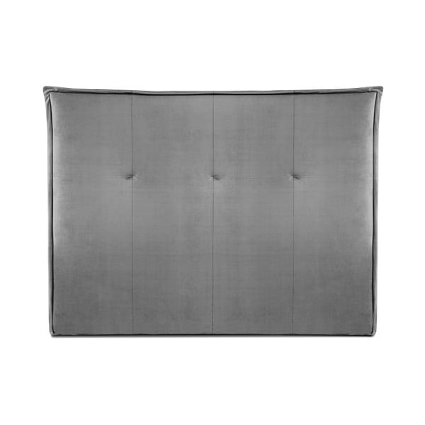 Pelēks gultas galvgalis 140x120 cm Monica – Milo Casa