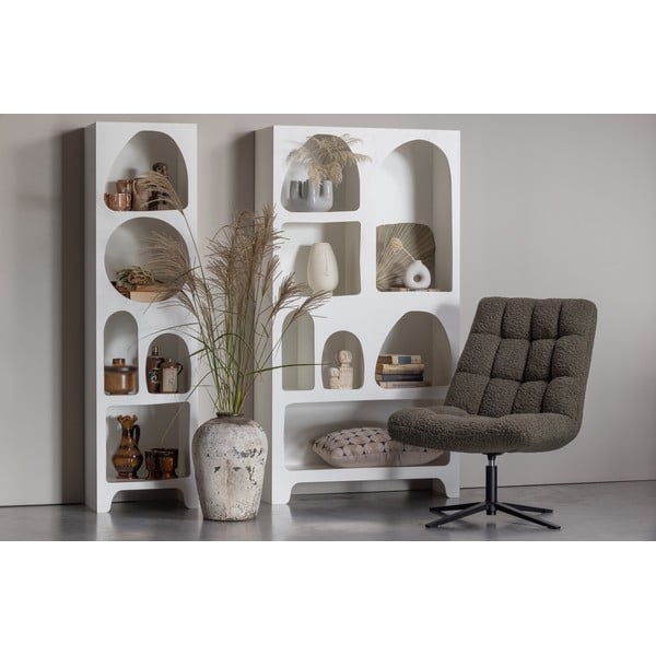 Balts grāmatplaukts 48x180 cm Caz – WOOOD-image-1