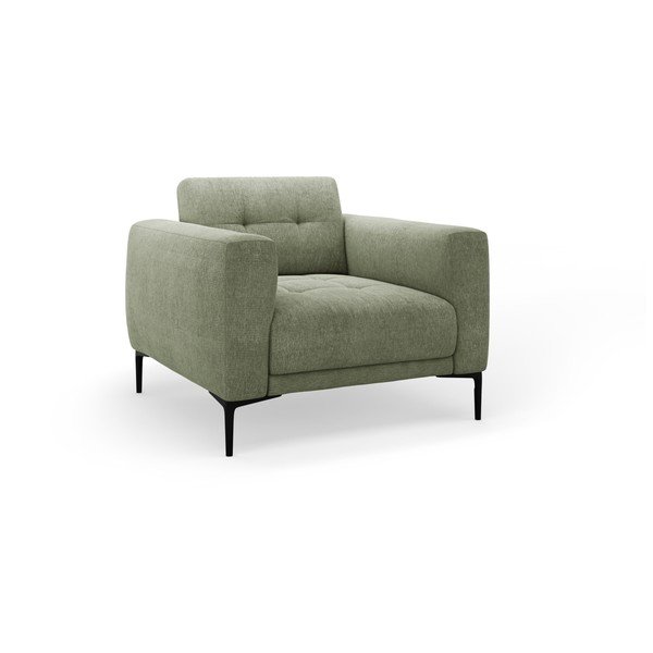 Zaļš atpūtas krēsls Bemy – Micadoni 