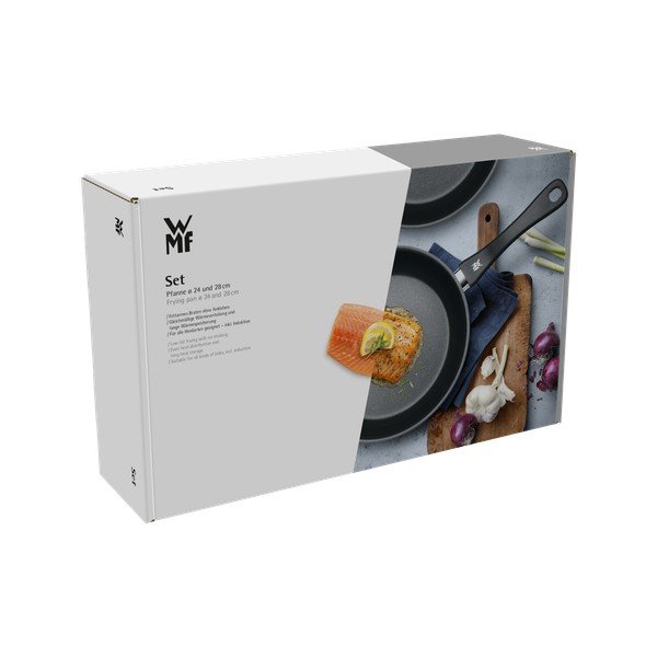 Nerūsējošā tērauda pannas ar keramikas pārklājumu (2 gab.) ø 28 cm Devil – WMF-image-3