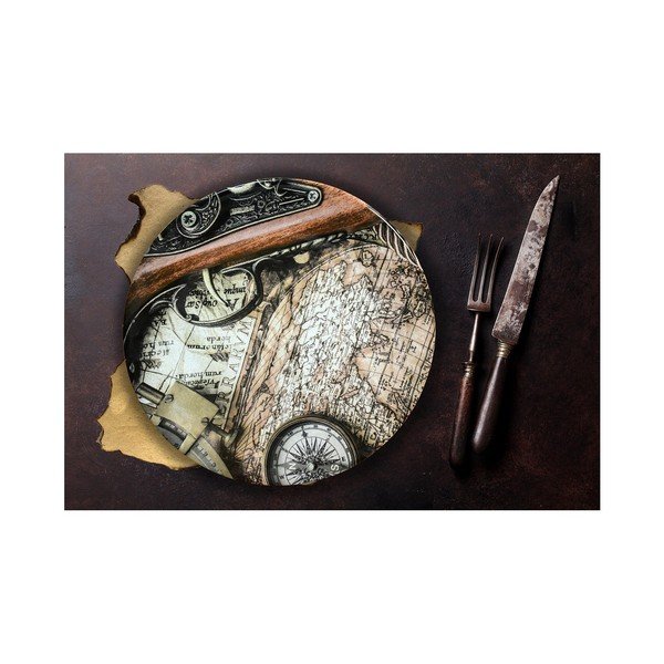 Keramikas šķīvis Travel, ⌀ 25 cm-image-1