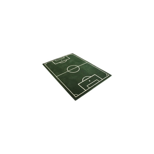 Zaļš bērnu paklājs Hanse Home Football Field, 120 x 170 cm