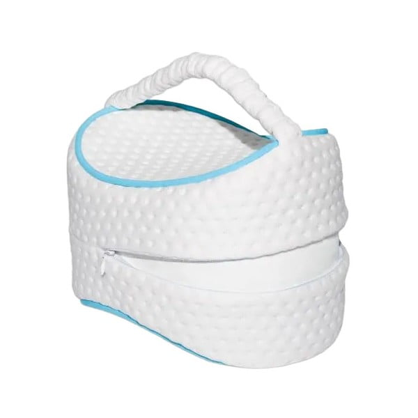 Ergonomiskais spilvens ar atmiņas putu pildījumu 18x23 cm – Mila Home-image-1