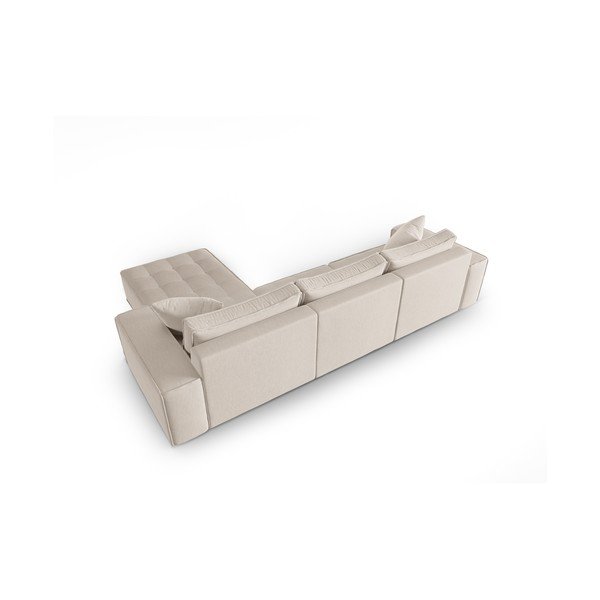 Bēšs stūra dīvāns (ar labo stūri) Mike – Micadoni Home-image-4