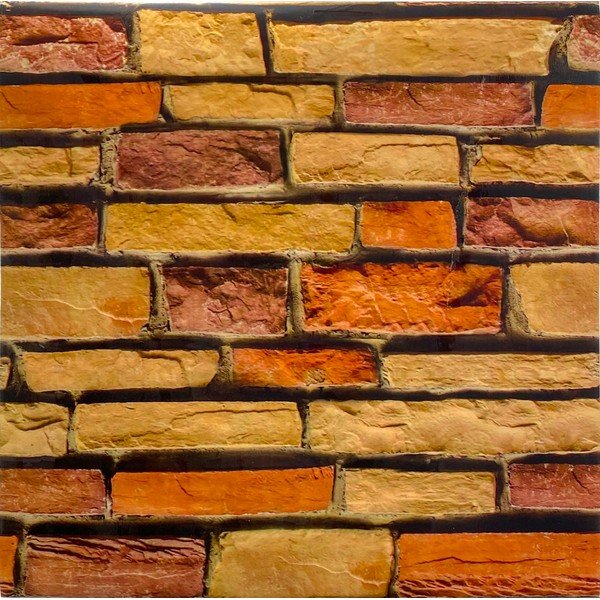 Sienas pašlīmējoši paneļi (6 gab.) 30x60 cm Brick Wall – SP TREND