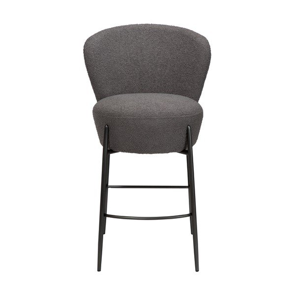 Pelēks bāra krēsls (sēdekļa augstums 68 cm) Orbit – DAN-FORM Denmark-image-1