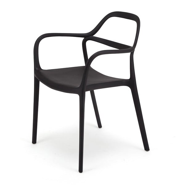 2 melnu pusdienu krēslu komplekts Bonami Selection Dali Chaur
