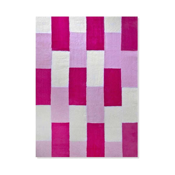 Bērnu paklājs Mavis Pink Lines, 100x150 cm