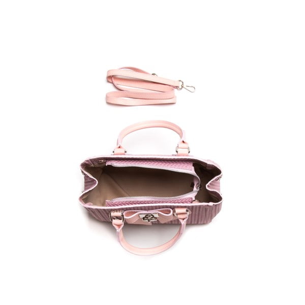 Ādas rokassoma Luisa Vanini 872 Rosa-image-3