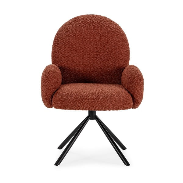 Ķieģeļu sarkans atpūtas krēsls Dario – Marckeric-image-2