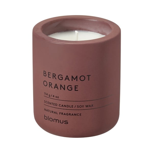 Aromātiskā sojas vaska svece degšanas laiks 24 h Fraga: Bergamot Orange – Blomus
