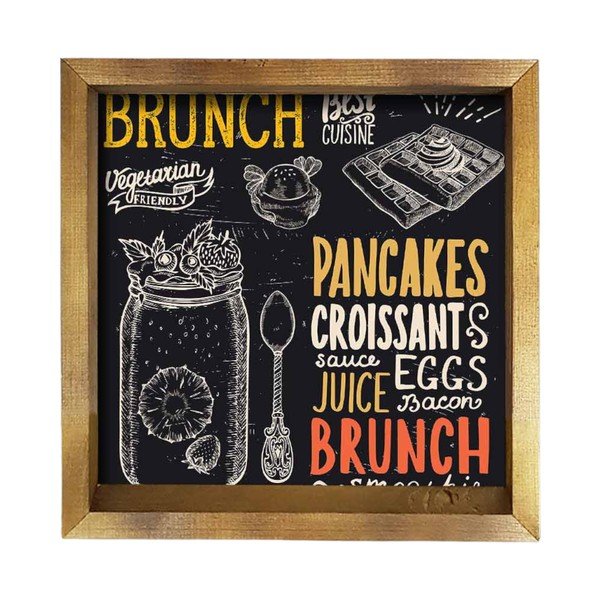Glezna 30x30 cm Brunch – Wallity