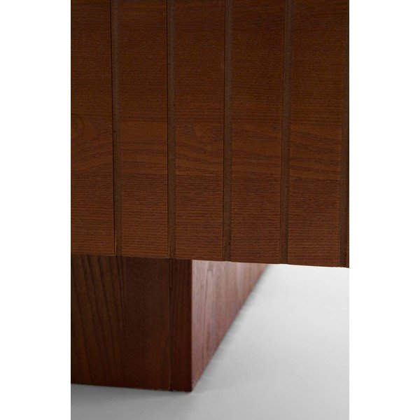 Tumši brūns žurnālgaldiņš no MDF 90x90 cm Furuvik – Jotex-image-4
