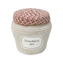Krēmkrāsas tekstila bērnu rotaļlietu grozs ø 20x23 cm Jam Jar – Lorena Canals