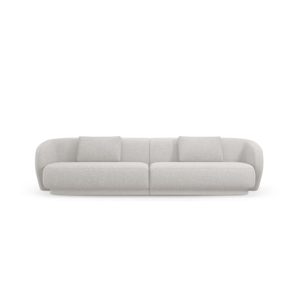 Gaiši pelēks dīvāns 304 cm Camden – Cosmopolitan Design