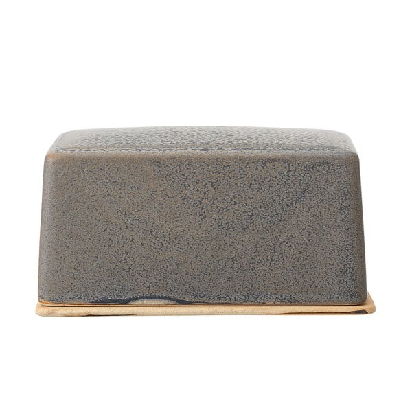 Pelēks keramikas sviesta trauks Bloomingville Kendra-image-2