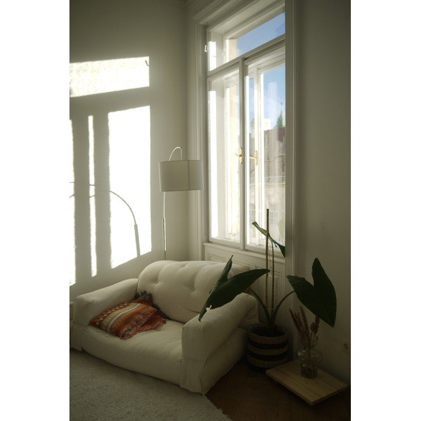 Brūns izvelkamais dīvāns 140 cm Hippo – Karup Design-image-4