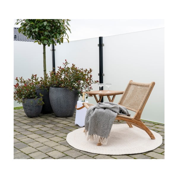 Brūns dārza atpūtas krēsls no tīkkoka Bonami Essentials Derby-image-4