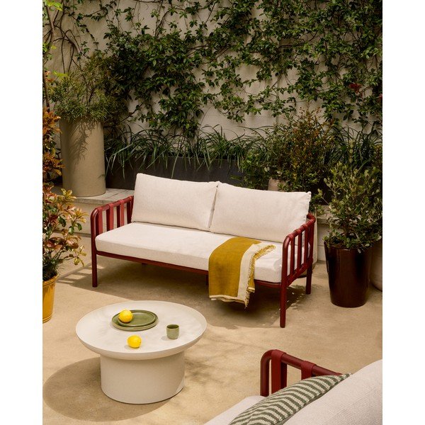 Metāla apaļš dārza kafijas galdiņš ø 70 cm Arcola – Kave Home-image-4