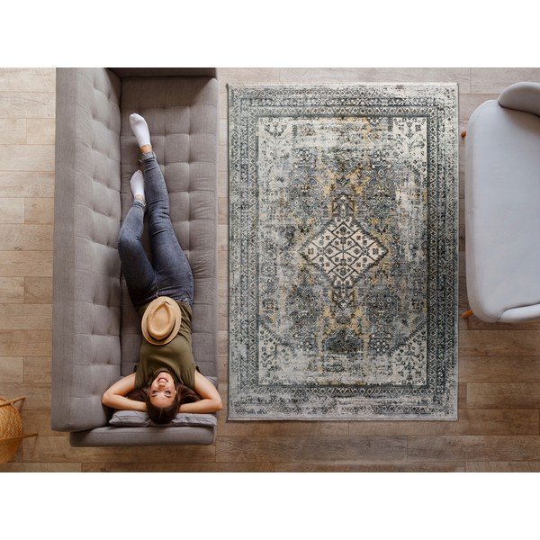 Pelēks paklājs Universal Alana Boho, 140 x 200 cm-image-1