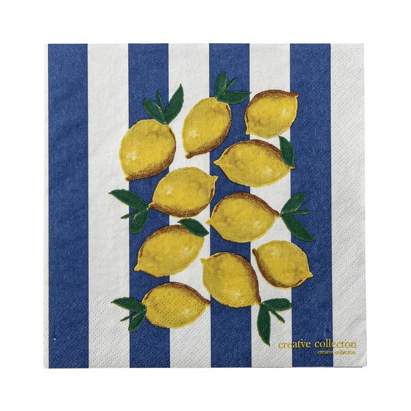 Papīra salvetes (20 gab.) 33x33 cm Limone – Bloomingville-image-3