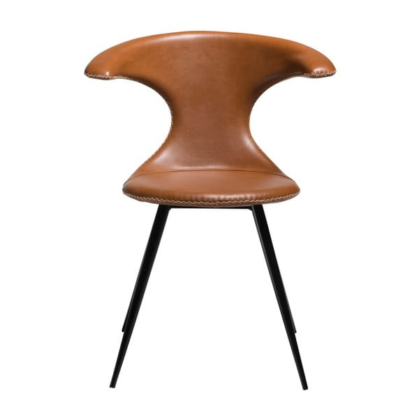 Brūns mākslīgās ādas krēsls DAN-FORM Denmark Flair-image-4